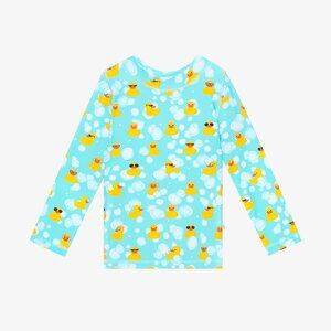 Ducky Long Sleeve Rash Guard, Size 5T